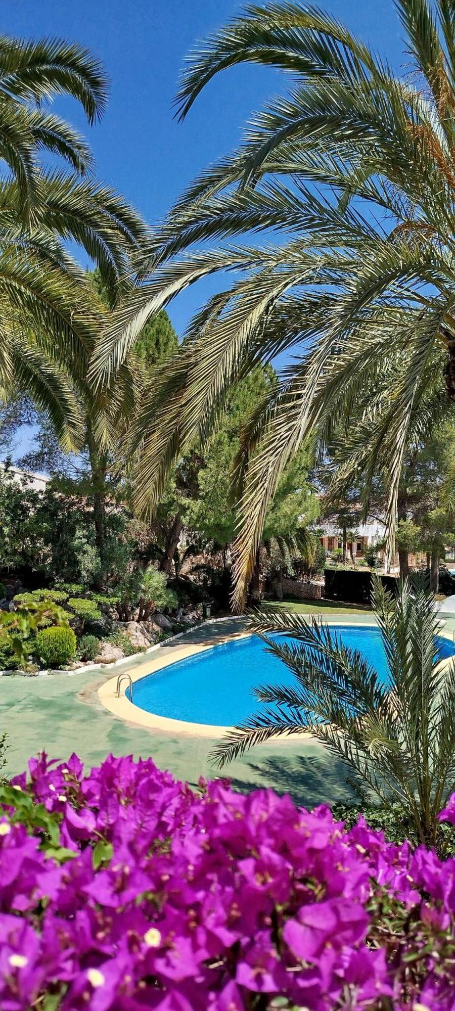 Apartamento Buganvilla Pool Muntanya la Sella Buitenkant foto