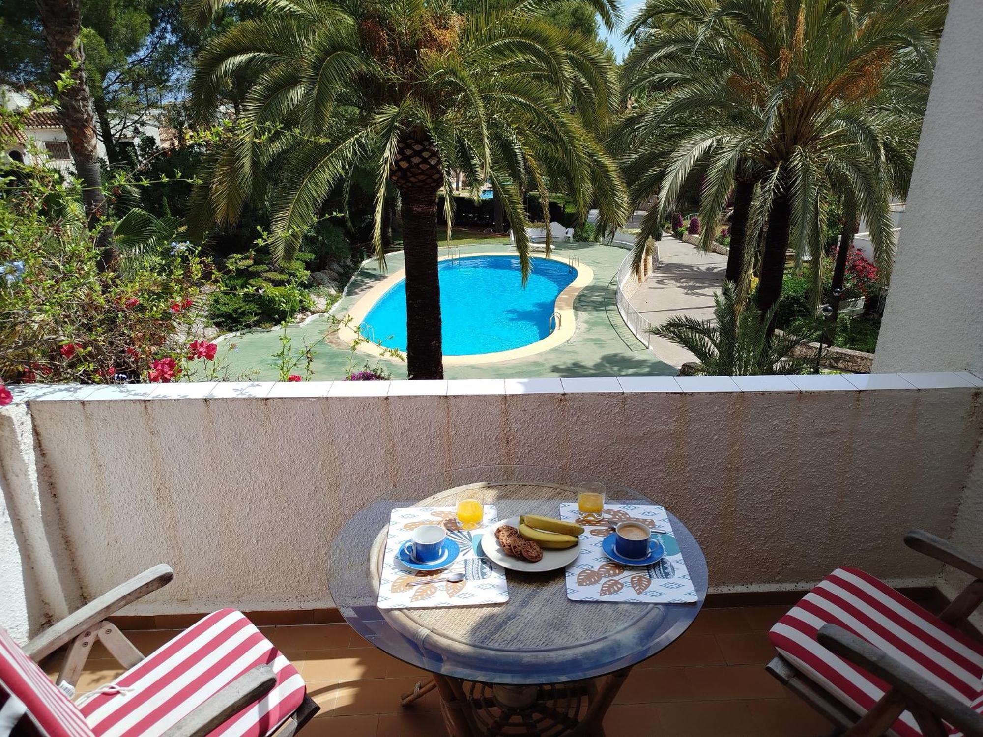 Apartamento Buganvilla Pool Muntanya la Sella Buitenkant foto